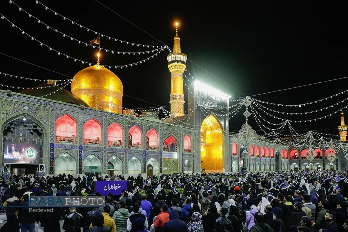 احیا شب ۲۱ ماه مبارک رمضان در حرم مطهر رضوی