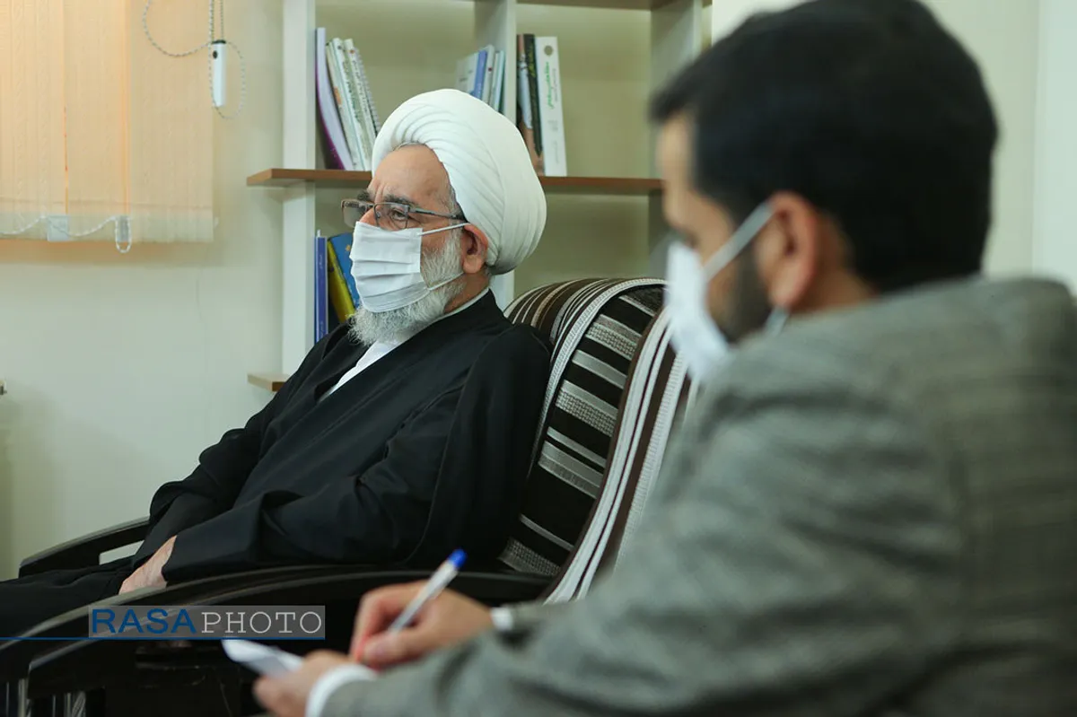 بازدید حجت الاسلام والمسلمین فرخ&zwnj;فال رییس مجمع عمومی جامعه مدرسین از خبرگزاری رسا