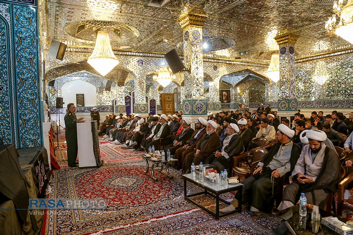 آیین آغاز سال تحصیلی حوزه علمیه خراسان شمالی&lrm;