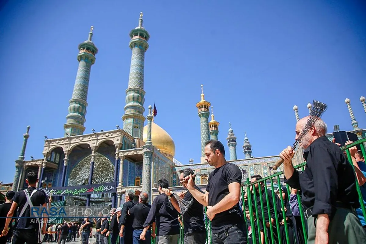 عزاداری روز شهادت حضرات پیامبر اعظم و امام حسن مجتبی (علیهما&zwnj;السلام) در قم