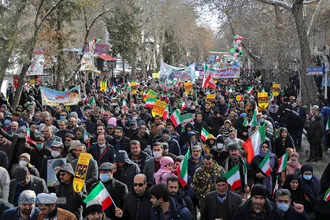راهپیمایی ۲۲ بهمن در بجنورد