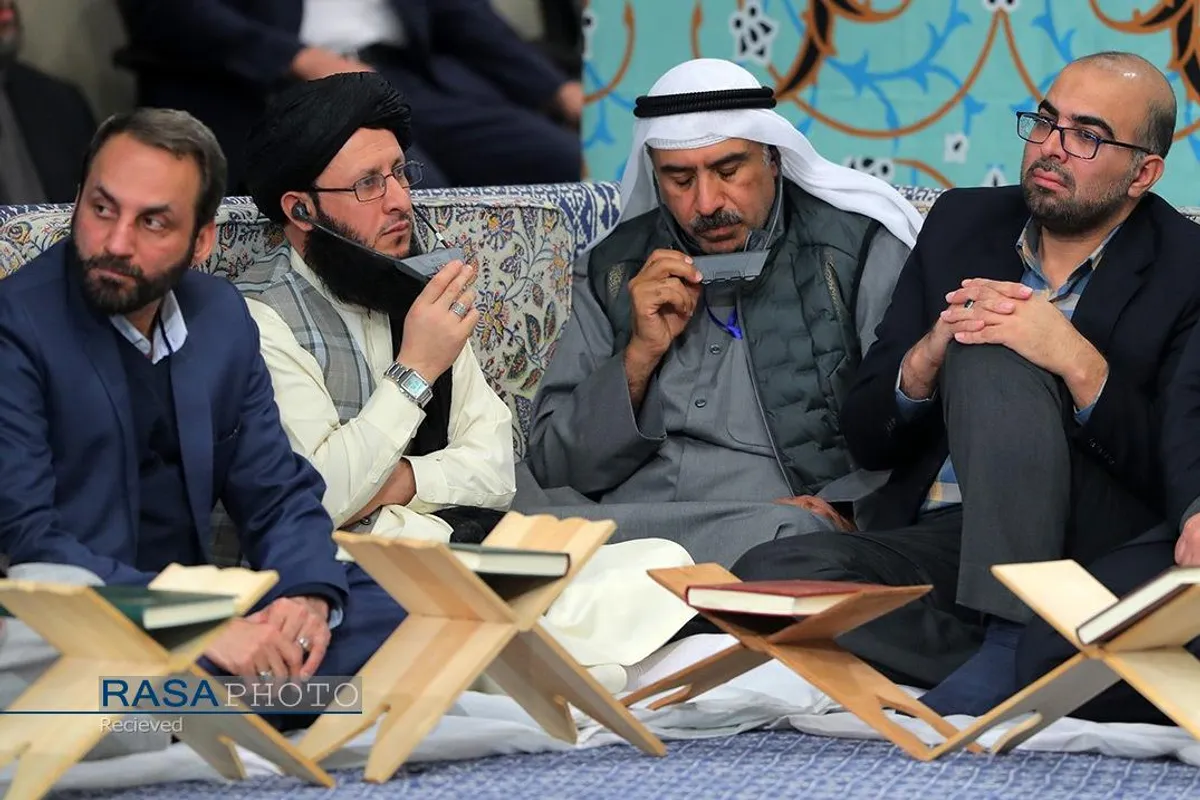 دیدار شرکت&zwnj;کنندگان در مسابقات بین&zwnj;المللی قرآن با رهبر معظم انقلاب
