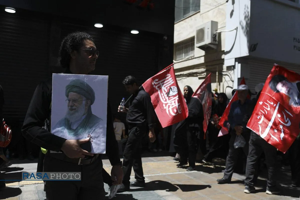 قیام خراسان در تشییع میلیونی رهبر شهید انقلاب اسلامی