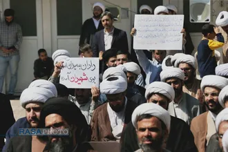 تجمع تکریم از سردار و حمایت از طرح نور