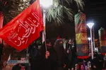 مراسم عزاداری شب هشتم محرم در تجمعات خونخواهی مردم قم