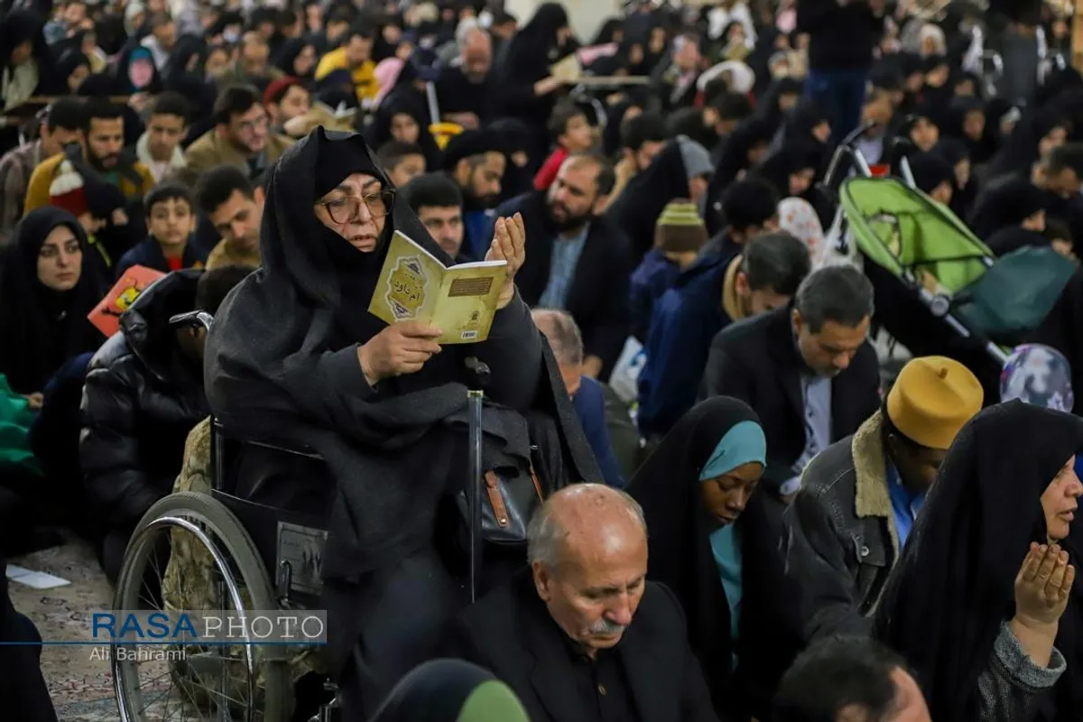 اعمال ام داود در مراسم معنوی اعتکاف قم