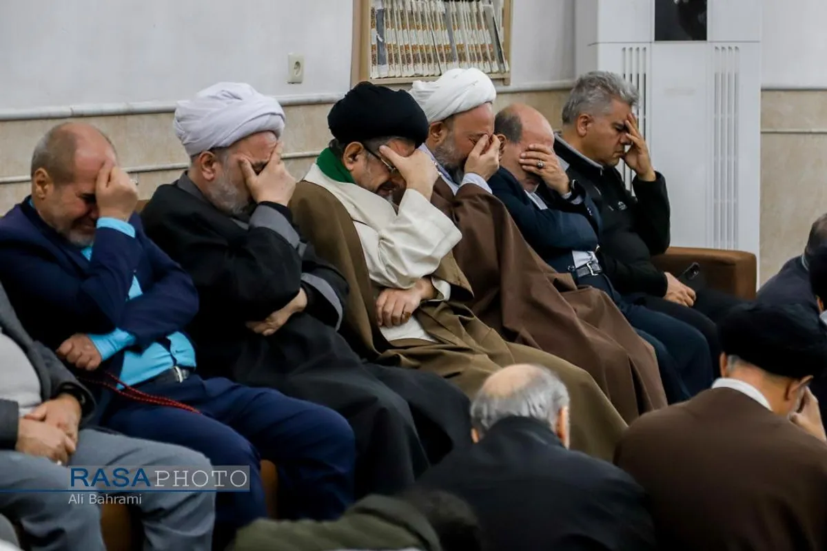 مراسم ختم مرحوم حجت الاسلام سقای بی&zwnj;ریا در قم