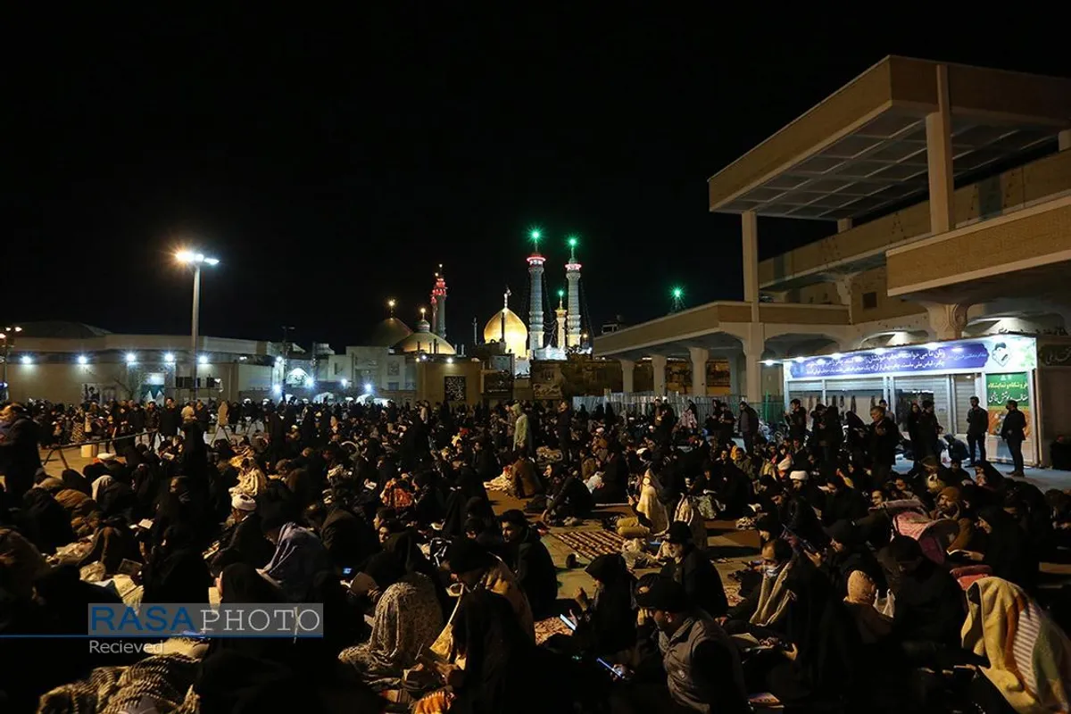 احیا شب ۲۱ ماه مبارک رمضان در حرم حضرت معصومه (سلام&zwnj;الله&zwnj;علیها)