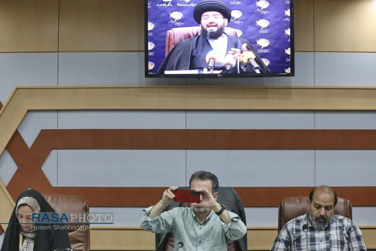 نشست خبری حجت الاسلام سید احسان رفیعی علوی