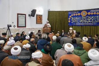جشن روز نیمه شعبان و عمامه&zwnj;&zwnj;گذاری طلاب
