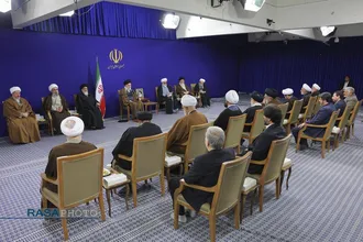 دیدار اعضای ستاد برگزاری کنگره بزرگداشت آیت&zwnj;الله میلانی با رهبر معظم انقلاب