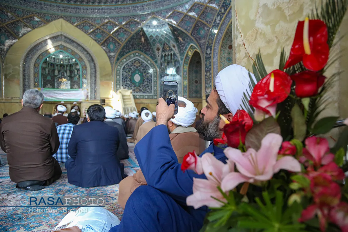 تجلیل از حضرت آیت الله جوادی آملی به مناسبت روز معلم