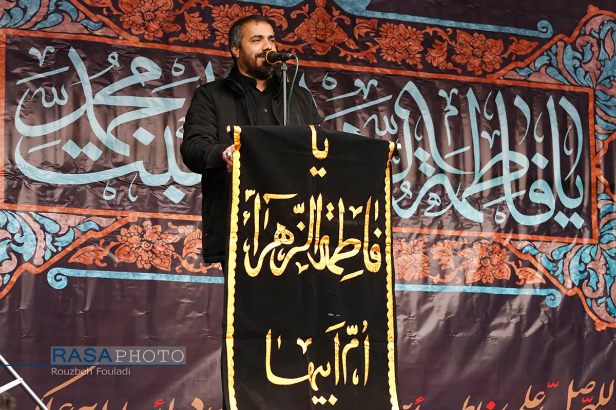 اجتماع بزرگ عزاداران فاطمی در جنوب تهران