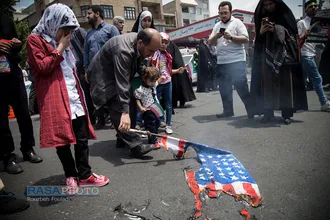 به سوی قدس | راهپیمایی روز جهانی قدس در تهران