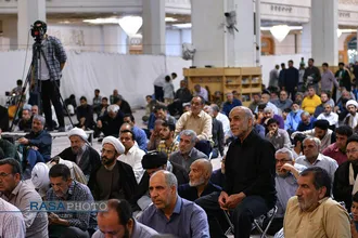 مراسم شام رحلت بنیانگذار انقلاب اسلامی در حرم حضرت معصومه (سلام&zwnj;الله&zwnj;علیها)