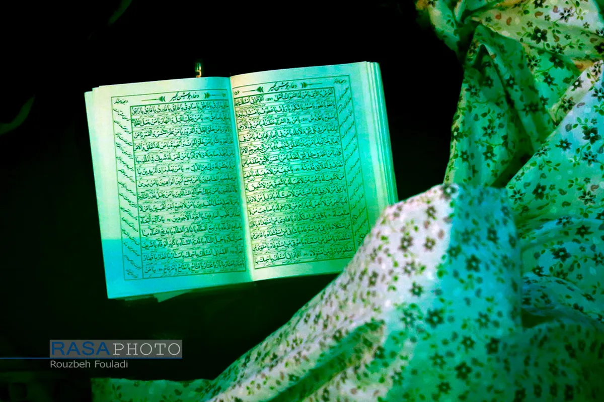 مراسم احیاء شب نوزدهم ماه مبارک رمضان در حرم امامزاده صالح تهران