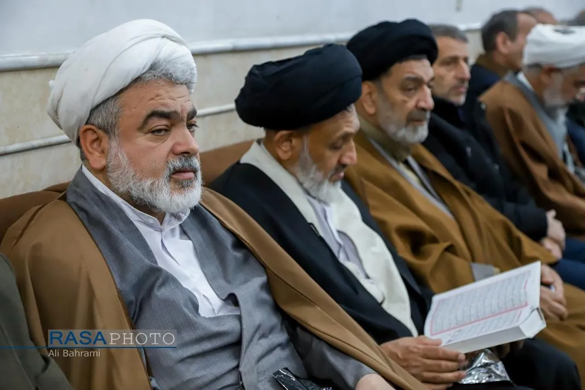 مراسم ختم مرحوم حجت الاسلام سقای بی&zwnj;ریا در قم