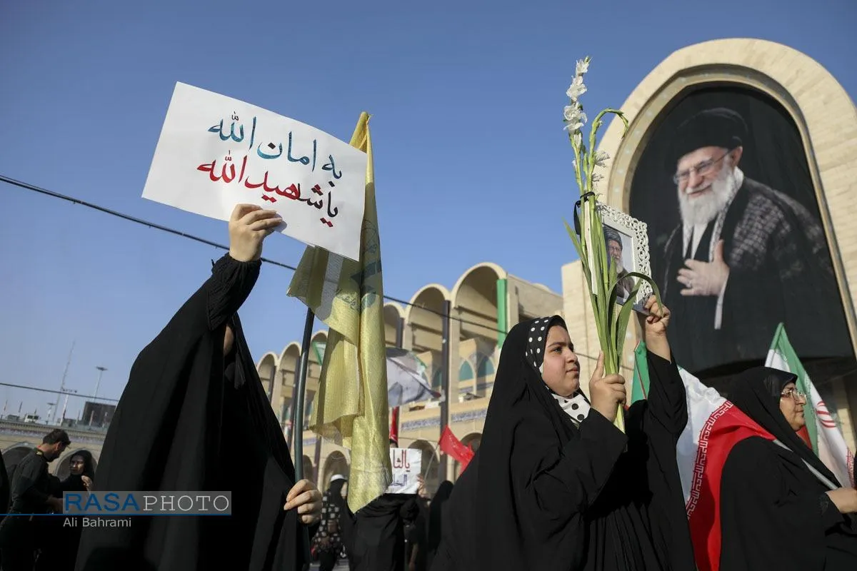 مراسم وداع با رهبر شهید انقلاب - ۲