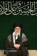 اولین شب مراسم عزاداری حضرت اباعبدالله الحسین (علیه&zwnj;السلام) با حضور رهبر انقلاب امام خامنه ای
