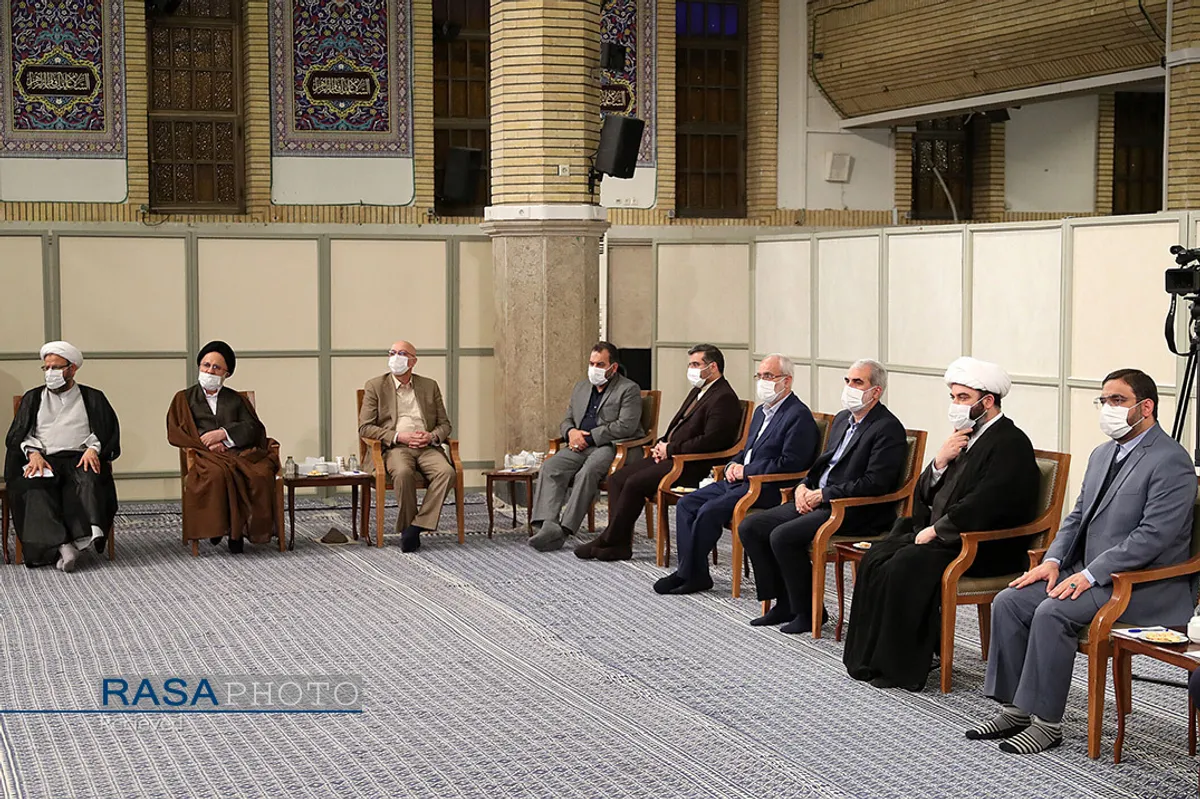 دیدار رئیس و اعضای شورای عالی انقلاب فرهنگی با رهبر معظم انقلاب