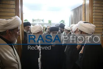 بزرگداشت رهبر شهید از سوی حضرت آیت&zwnj;الله سبحانی در حرم بانوی کرامت
