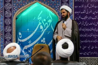 نشست مسئولین مرکز نخبگان و استعداد&zwnj;های برتر حوزه&zwnj;های علمیه خراسان با طلاب ممتاز خراسان شمالی