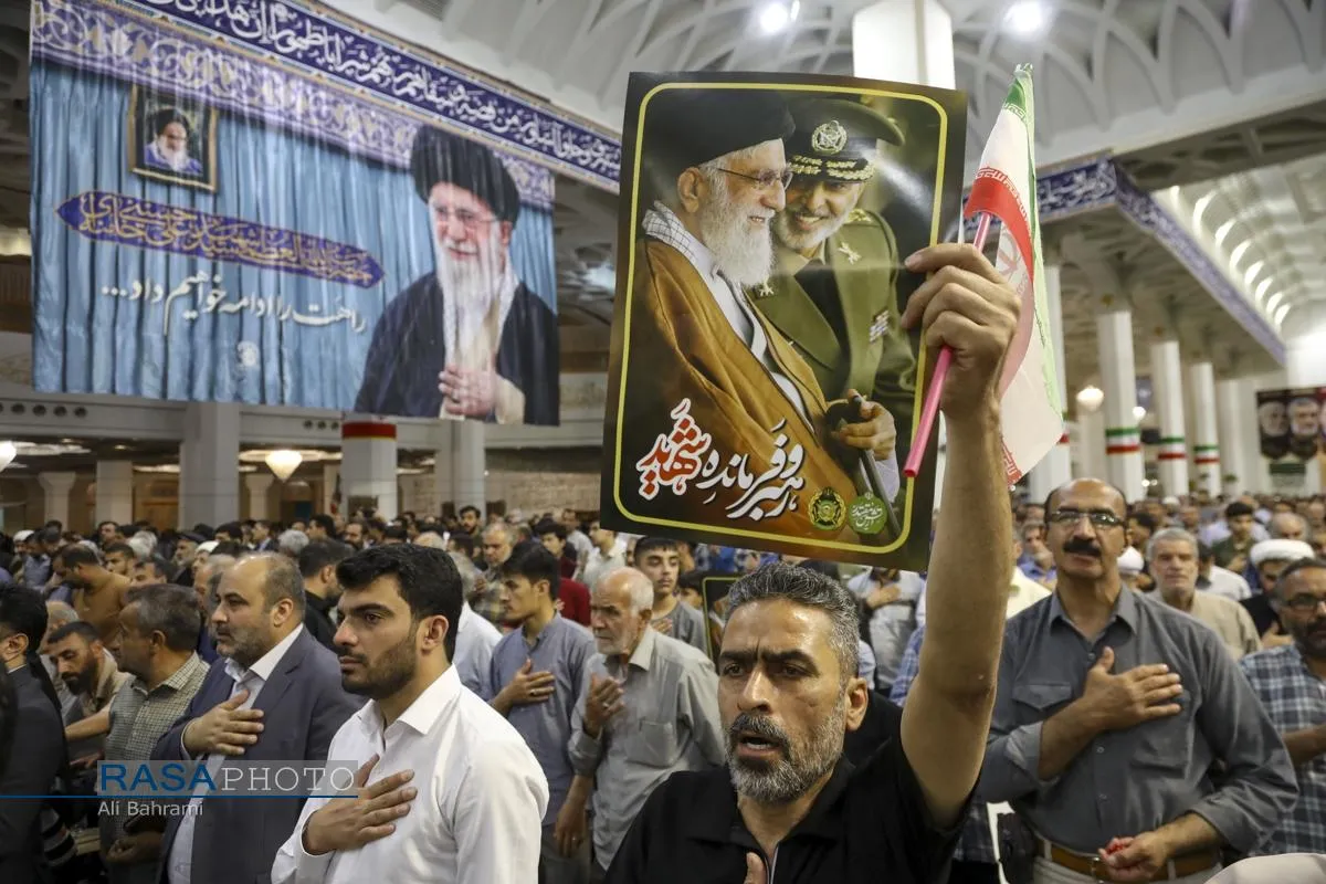بزرگداشت چهلمین روز شهادت سپهبد سید عبدالرحیم موسوی