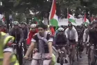 London cyclists ride to support Palestinians