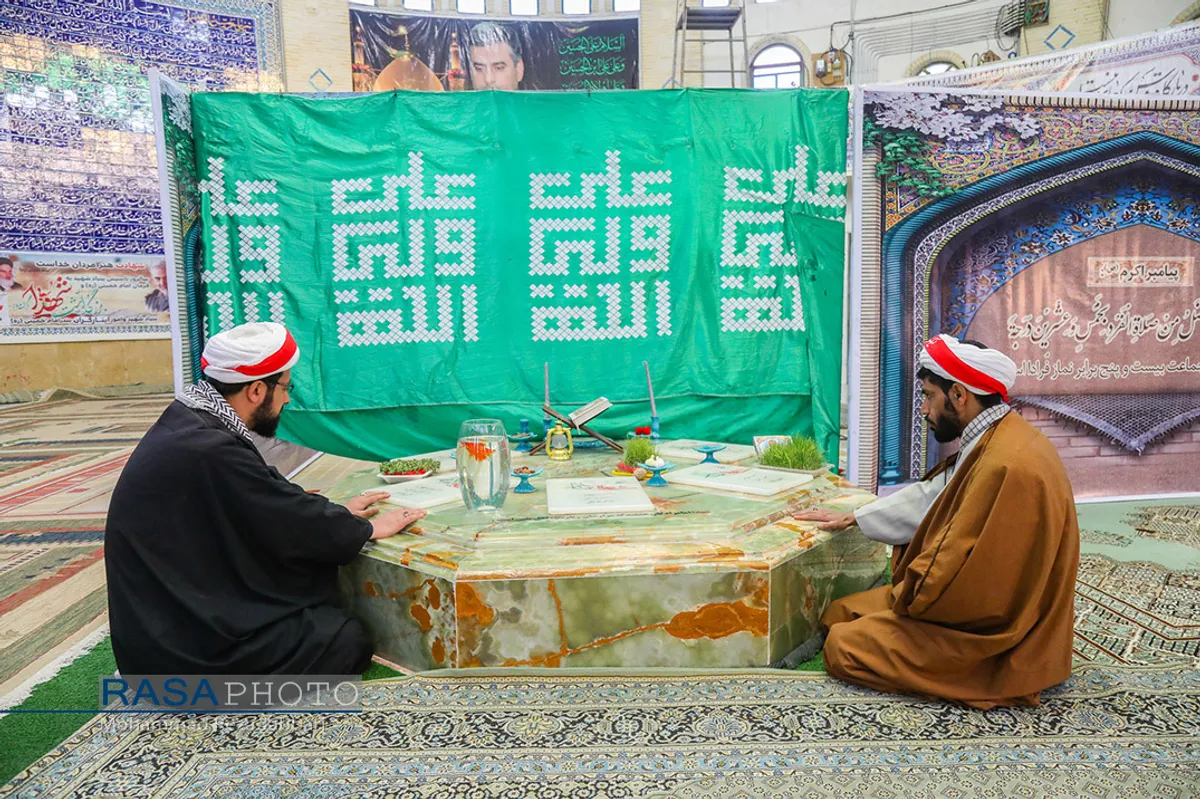 اردوی جهادی طلاب و بسیجیان قم در شهر بندر امام خمینی (سربندر)&lrm;&lrm;