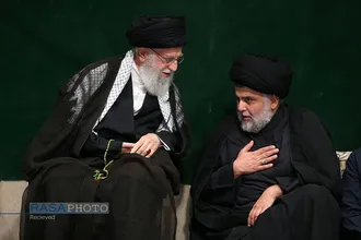 مراسم عزاداری شب شام غریبان حسینی (علیه&zwnj;السلام) با حضور رهبر انقلاب