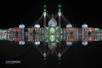 مسجد مقدس جمکران در آستانه نیمه شعبان میلاد حضرت امام زمان (عج)