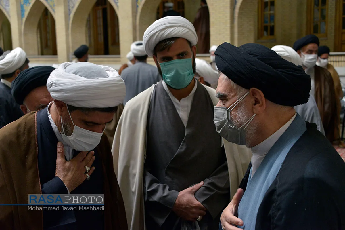 تجمع طلاب خراسان رضوی در اعتراض به جنایات تروریستی افغانستان