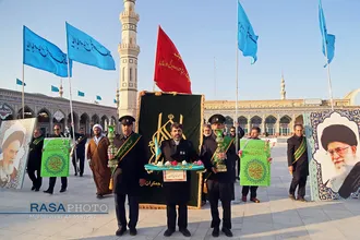 آیین خطبه خوانی خادمان مسجد مقدس جمکران