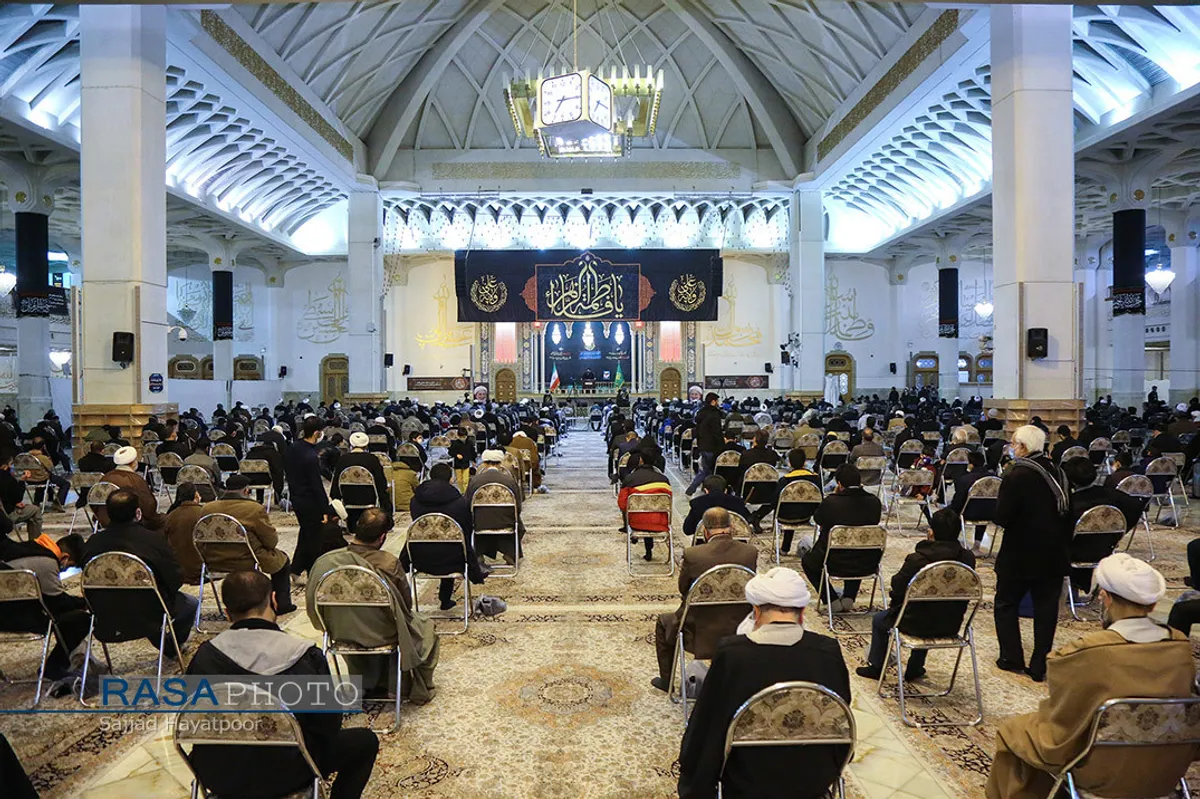 مراسم چهلمین روز درگذشت آیت الله محمدی یزدی