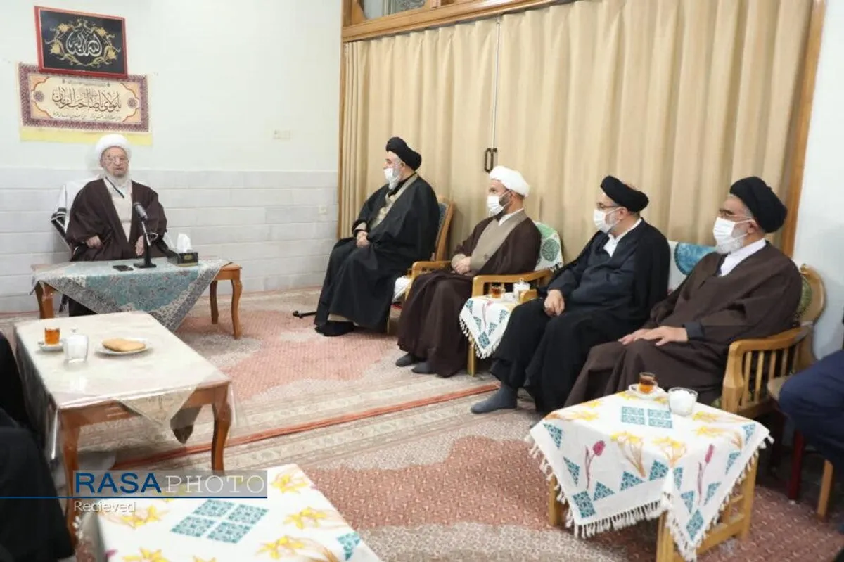 دیدار تولیت&zwnj;های اعتاب مقدس ایران با مراجع تقلید