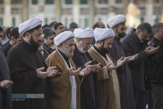 اقامه دومین نماز طلب باران در قم
