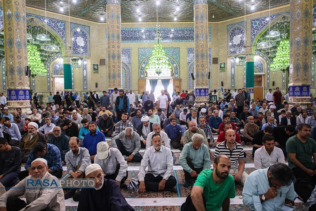 اقامه نماز عید سعید قربان در مسجد مقدس جمکران