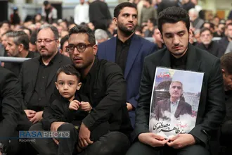 مراسم بزرگداشت رئیس&zwnj;جمهور شهید و همراهان گرامی ایشان با حضور رهبر انقلاب