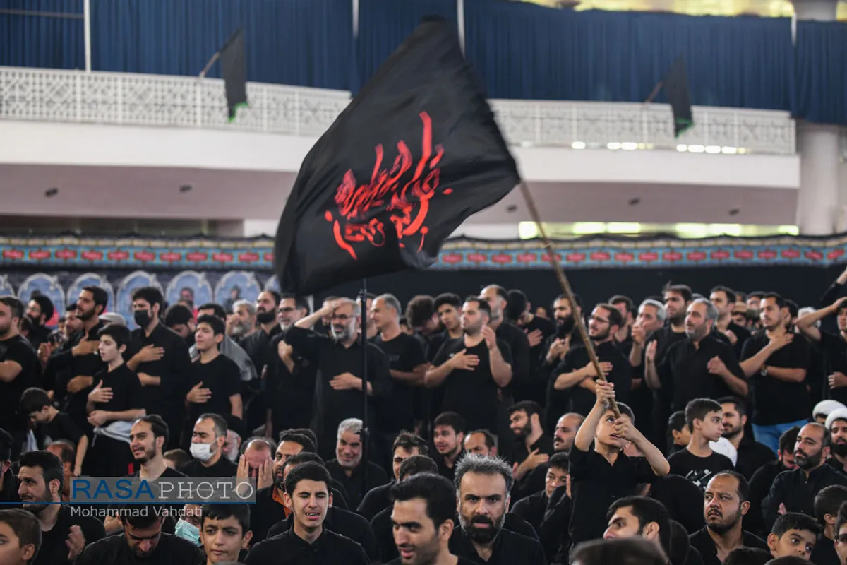 عزاداری روز هفتم محرم ۱۴۴۴ در هیئت کف العباس (ع) قم