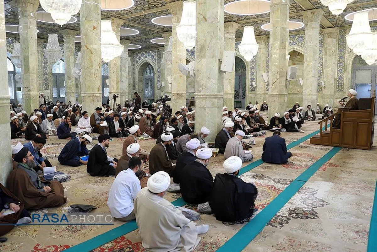 جلسه درس خارج فقه قضا و شهادت حضرت آیت الله جوادی آملی