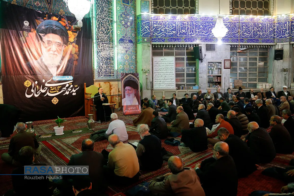 مراسم ترحیم آیت&zwnj;الله سیدمحمدمهدی موسوی خلخالی در تهران