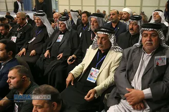 دیدار جمعی از موکب&zwnj;داران عراقی با مقام معظم رهبری