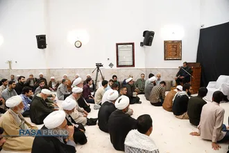 بزرگداشت شهدای غزه و اعلام حمایت از ملت فلسطین در دفتر حضرت آیت&zwnj;الله نوری همدانی