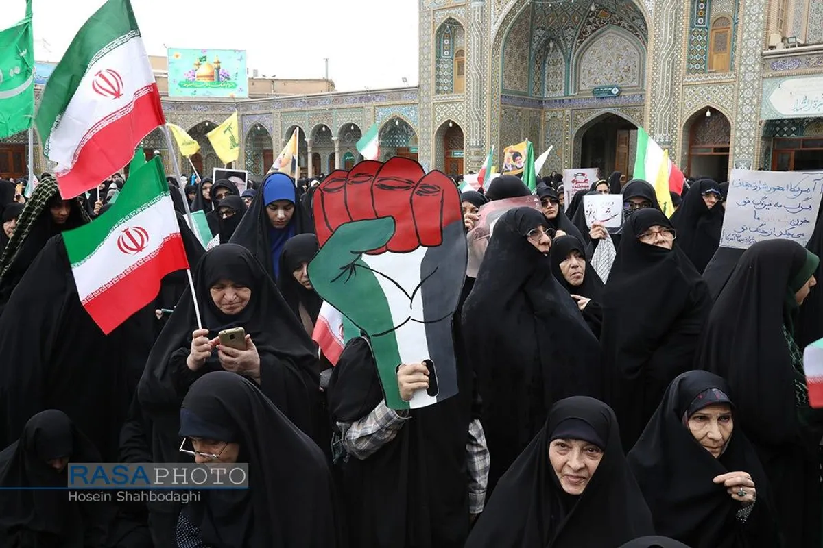 راهپیمایی سالروز یوم الله ۱۳ آبان در قم
