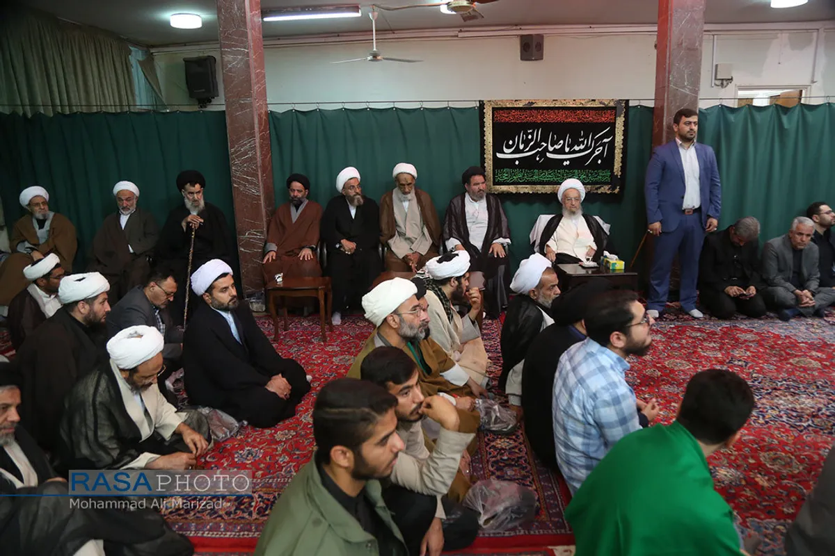 عزاداری روز شهادت حضرت امام حسن عسکری (علیه السلام) با حضور مراجع تقلید در قم
