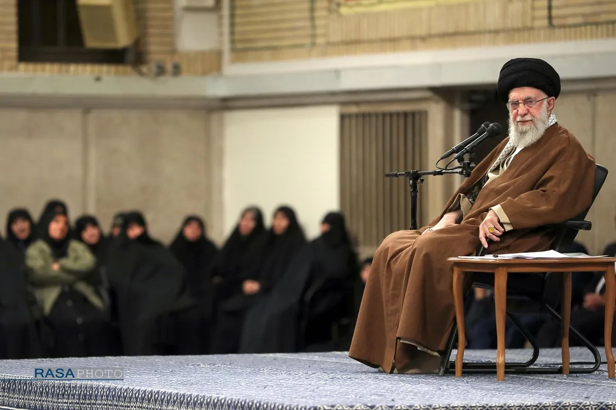 دیدار اقشار مختلف بانوان با مقام معظم رهبری