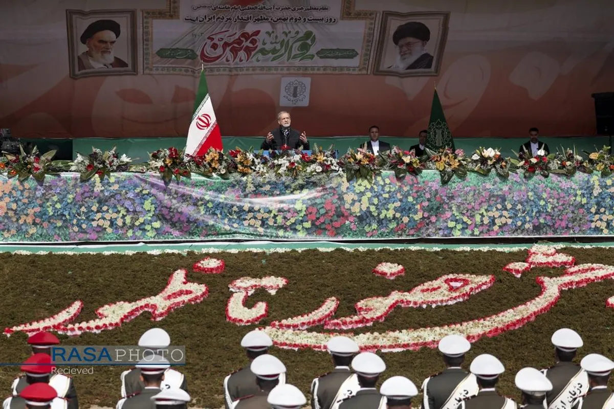 راهپیمایی سالروز پیروزی انقلاب اسلامی در تهران