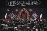 مراسم عزاداری شب تاسوعای حسینی (علیه&zwnj;السلام) در حسینیه امام خمینی (ره)