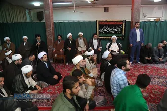 عزاداری روز شهادت حضرت امام حسن عسکری (علیه السلام) با حضور مراجع تقلید در قم