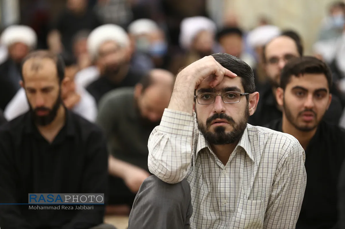 مراسم ختم آیت الله فاطمی&zwnj;نیا در مسجد اعظم قم